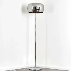 hofstein Lampadaire Blacklick Chrome, 4 lumières