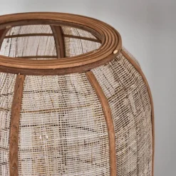 Lampes Vintages & Rétros-hofstein Lampadaire Boudou Noir, 1 lumière