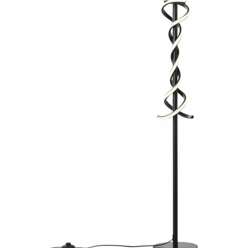 Luminaires Brilliant Lampadaire Brilliant Amalie LED Noir, 1 lumière* Éclairage Led