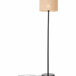 Lampes En Tissu-Luminaires Brilliant Lampadaire Brilliant Aniela Noir, 1 lumière