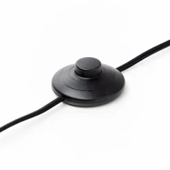 Lampes En Tissu-Luminaires Brilliant Lampadaire Brilliant Annice Or, Noir, 1 lumière