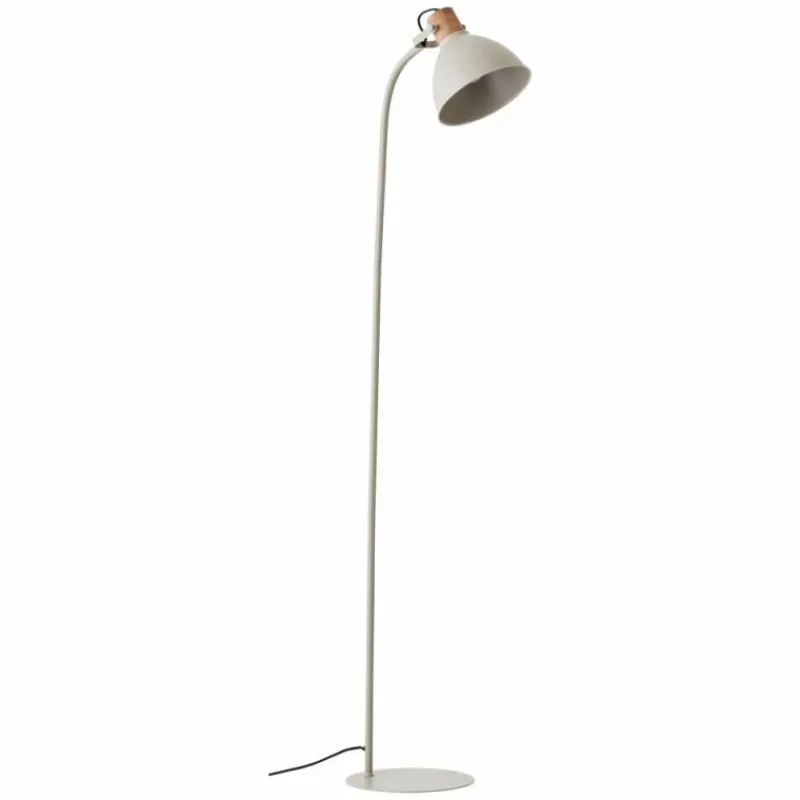 Luminaires Scandinaves-Luminaires Brilliant Lampadaire Brilliant Erena Gris, 1 lumière