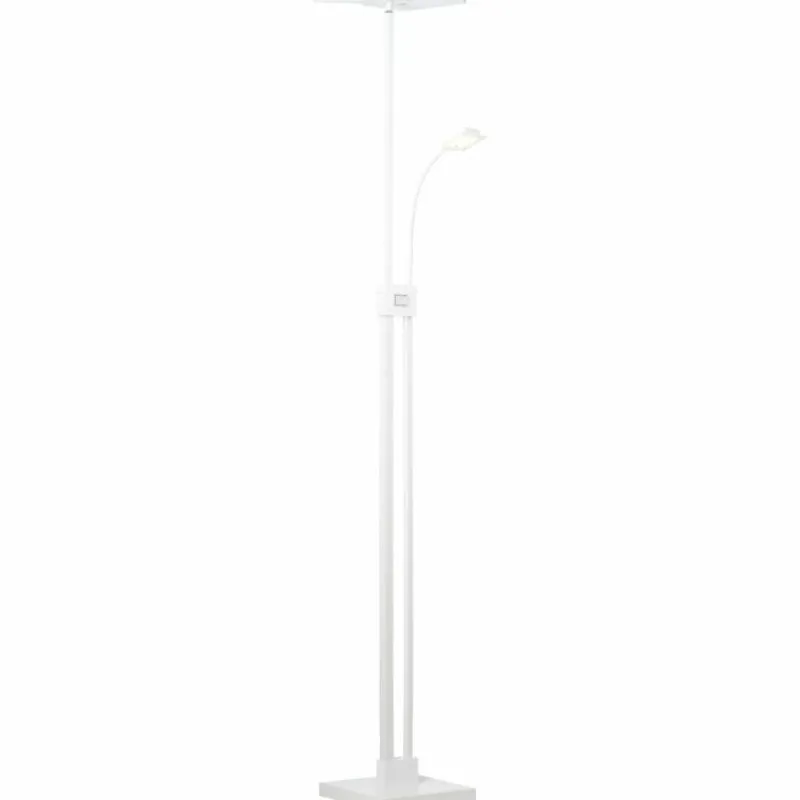 Luminaires Brilliant Lampadaire Brilliant Forrester LED Blanc, 2 lumières* Éclairage Led