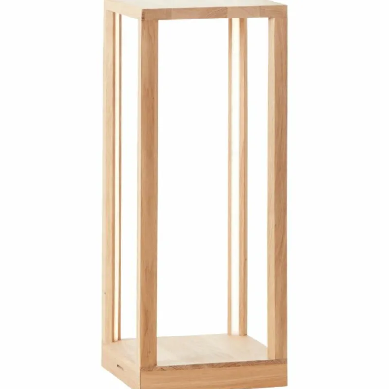 Luminaires Rustiques-Luminaires Brilliant Lampadaire Brilliant Gringer LED Bois clair, 1 lumière