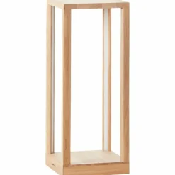 Luminaires Rustiques-Luminaires Brilliant Lampadaire Brilliant Gringer LED Bois clair, 1 lumière