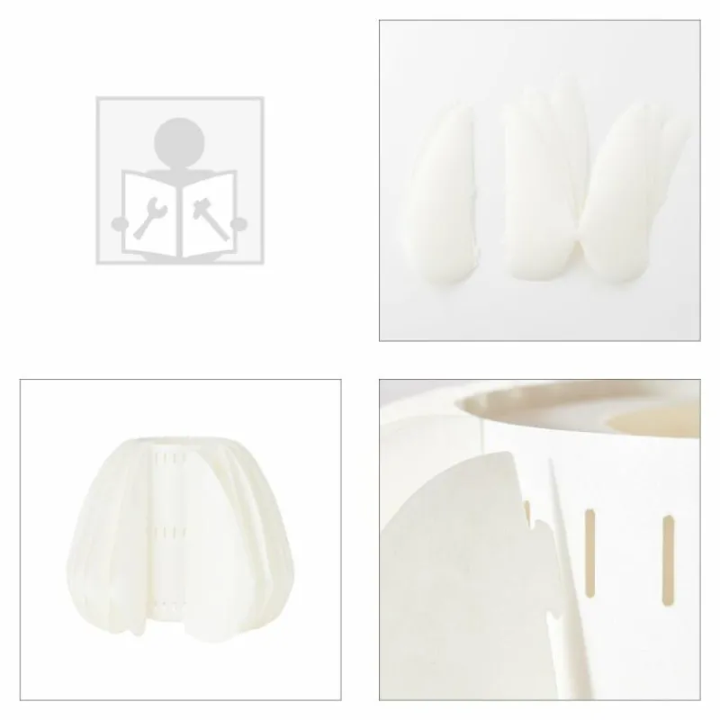 Luminaires Scandinaves-Luminaires Brilliant Lampadaire Brilliant Inna Bois clair, Blanc, 1 lumière