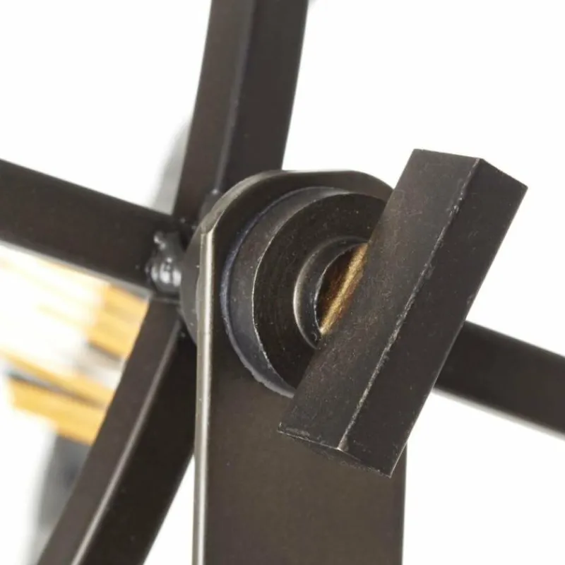 Luminaires Rustiques-Luminaires Brilliant Lampadaire Brilliant Matrix Anthracite, Bois foncé, 1 lumière