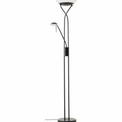 Luminaires Scandinaves-Luminaires Brilliant Lampadaire Brilliant Ollie LED Noir, 1 lumière
