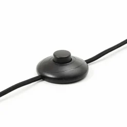 Luminaires Rustiques-Luminaires Brilliant Lampadaire Brilliant Raffy Noir, 1 lumière