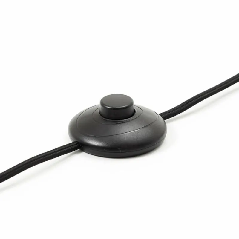 Luminaires Rustiques-Luminaires Brilliant Lampadaire Brilliant Raffy Noir, 1 lumière