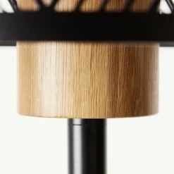 Luminaires Brilliant Lampadaire Brilliant Santy Noir, 1 lumière* Lampadaires Et Lampes Sur Pied