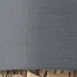 Lampes En Tissu-Luminaires Brilliant Lampadaire Brilliant Waterlilly Noir, 1 lumière