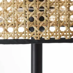 Luminaires Rustiques-Luminaires Brilliant Lampadaire Brilliant Wiley Noir, 1 lumière