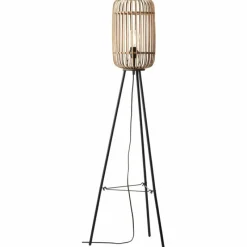 Style Boho-Chic-Luminaires Brilliant Lampadaire Brilliant Woodrow Brun, 1 lumière