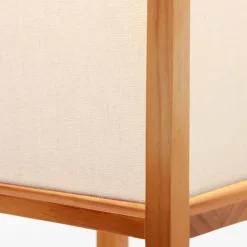 Lampes En Tissu-Luminaires Brilliant Lampadaire Brilliant-Leuchten Seaside Écru, 2 lumières