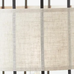 Lampes En Tissu-Luminaires Brilliant Lampadaire Brilliant-Leuchten Slope Noir, 1 lumière