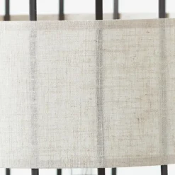 Lampes En Tissu-Luminaires Brilliant Lampadaire Brilliant-Leuchten Slope Noir, 1 lumière