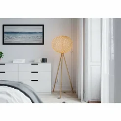 Lampes Dorées-By Rydéns Lampadaire By Rydens Hayden LED Or, 1 lumière