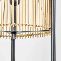 Luminaires Scandinaves-hofstein Lampadaire Calchines Noir, 1 lumière