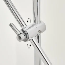 hofstein Lampadaire Camori Chrome, 1 lumière