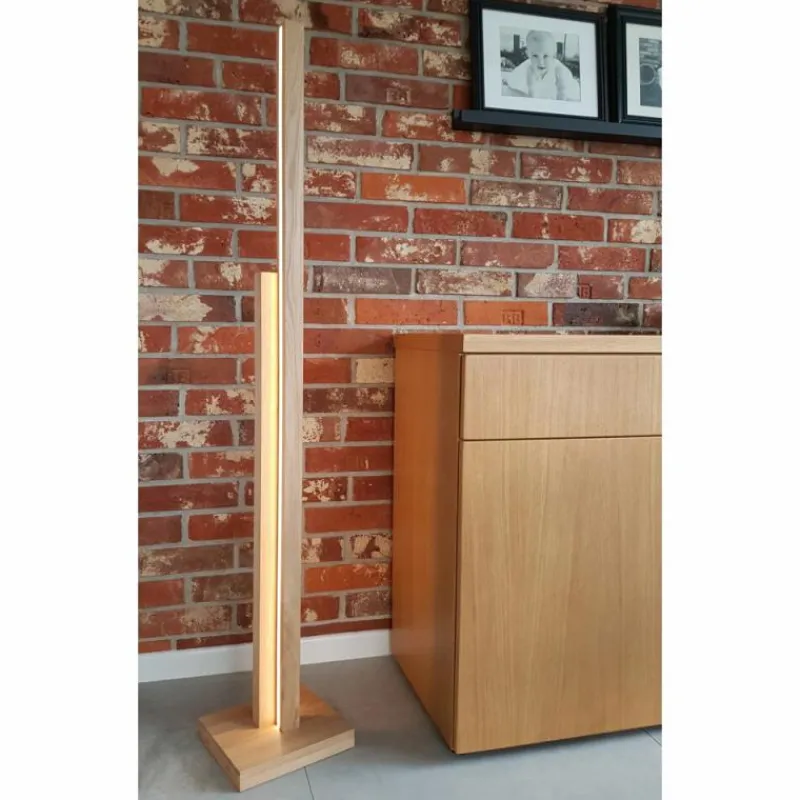 Luminaires Scandinaves-hofstein Lampadaire Chinchinales LED Écru, 1 lumière