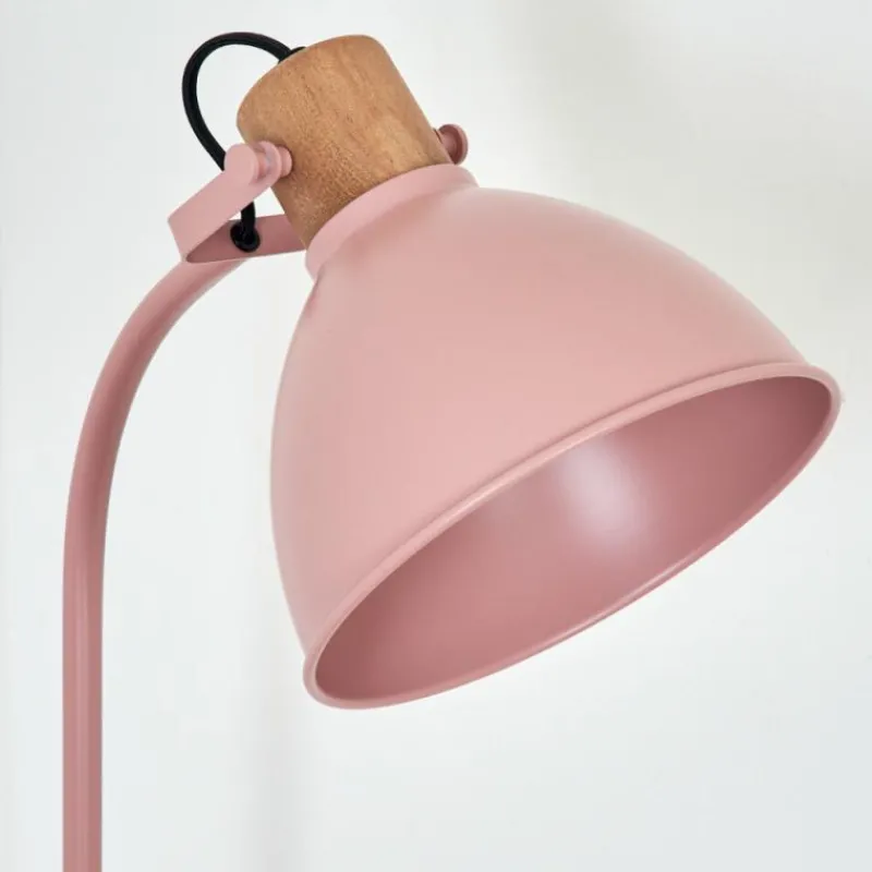 Luminaires Scandinaves-hofstein Lampadaire Chipou Rose, 1 lumière