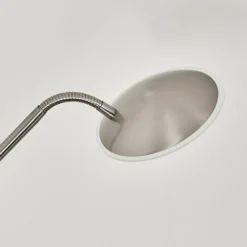 hofstein Lampadaire Chirep LED Nickel mat, 1 lumière* Lampadaires Et Lampes Sur Pied