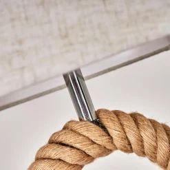 Lampes En Tissu-hofstein Lampadaire Chivos Brun, Noir, 1 lumière