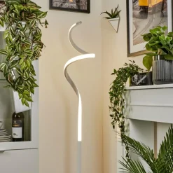 hofstein Lampadaire Cochato LED Blanc, 1 lumière* Éclairage Led