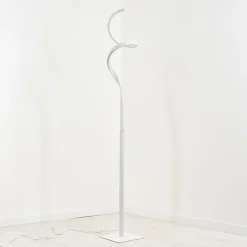 hofstein Lampadaire Cochato LED Blanc, 1 lumière* Éclairage Led