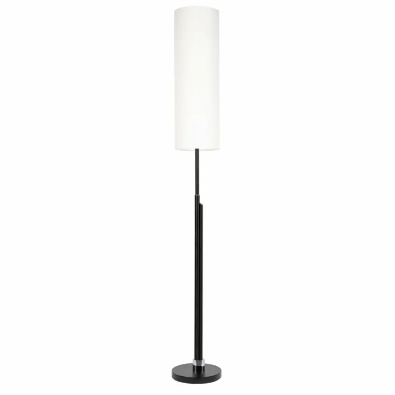 Lampes En Tissu-hofstein Lampadaire Coquimbito LED Noir, 2 lumières