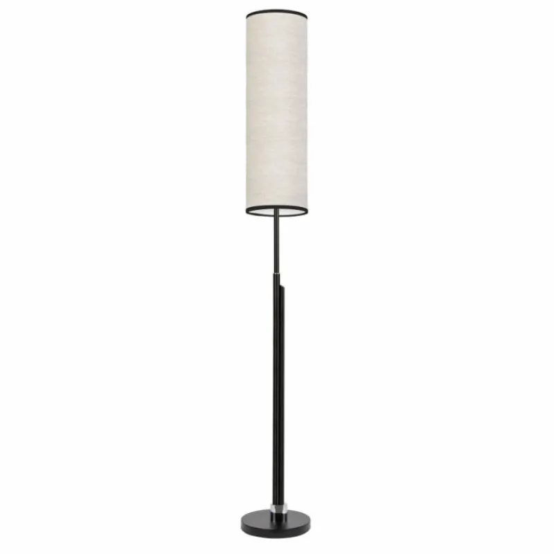 Lampes En Tissu-hofstein Lampadaire Coquimbito LED Noir, 2 lumières
