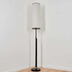 Lampes En Tissu-hofstein Lampadaire Coquimbito LED Noir, 1 lumière