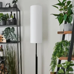 Lampes En Tissu-hofstein Lampadaire Coquimbito LED Noir, 1 lumière