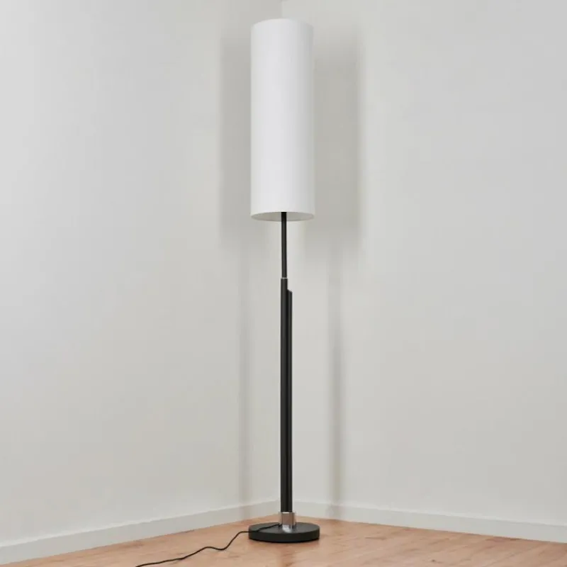 Lampes En Tissu-hofstein Lampadaire Coquimbito LED Noir, 2 lumières