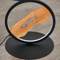 hofstein Lampadaire Cornol LED Écru, Noir, 1 lumière