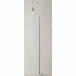 Lampes Industrielles-Luce Design Lampadaire Cuyama Blanc, 1 lumière