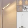 hofstein Lampadaire Deje LED Nickel mat, 1 lumière