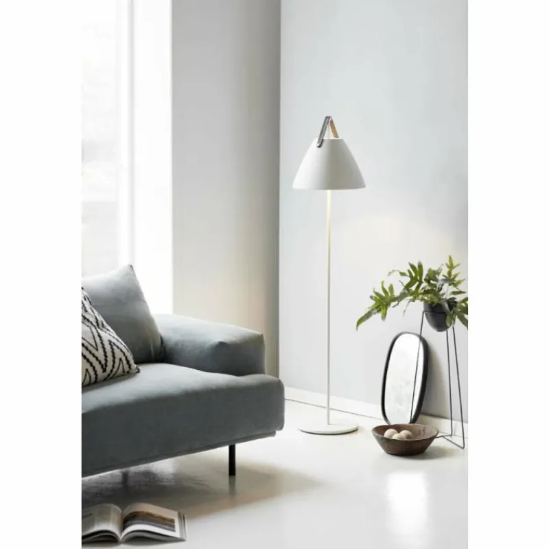 Luminaires Scandinaves-Design For The People by Nordlux Lampadaire STRAP Blanc, 1 lumière