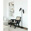 Design For The People by Nordlux Lampadaire ROCHELLE Noir, 2 lumières* Lampadaires Et Lampes Sur Pied