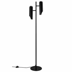 Design For The People by Nordlux Lampadaire ROCHELLE Noir, 2 lumières* Lampadaires Et Lampes Sur Pied