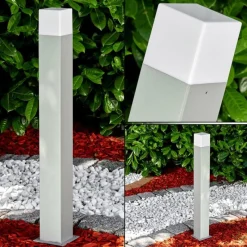 hofstein Lampadaire d'extérieur Algier LED Gris, 1 lumière