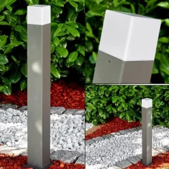 hofstein Lampadaire d'extérieur Algier LED Anthracite, 1 lumière