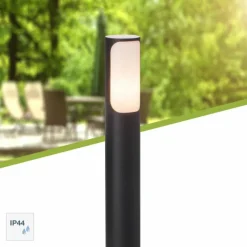 Luminaires Brilliant Lampadaire d'extérieur Brilliant Leuchten Gap Anthracite, 1 lumière