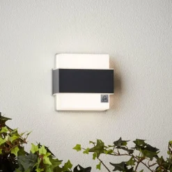 Luminaires Brilliant Lampadaire d'extérieur Brilliant Archie LED Noir, 1 lumière