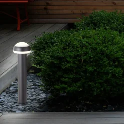 Luminaires Brilliant Lampadaire d'extérieur Brilliant Ilton LED Noir, 1 lumière