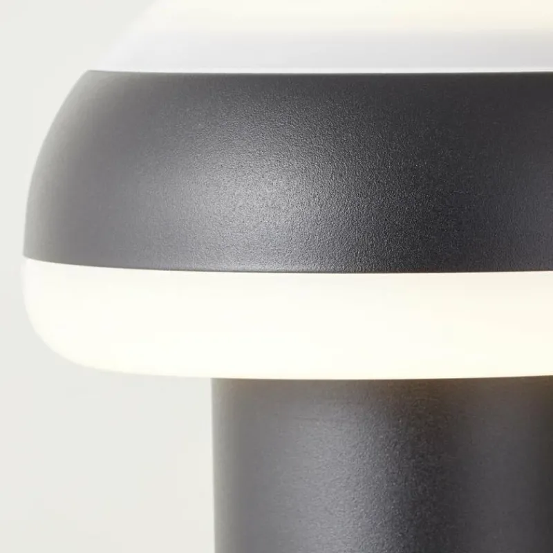 Luminaires Brilliant Lampadaire d'extérieur Brilliant Ilton LED Noir, 1 lumière