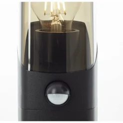 Luminaires Brilliant Lampadaire d'extérieur Brilliant Minou Noir, 1 lumière