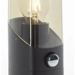 Luminaires Brilliant Lampadaire d'extérieur Brilliant Minou Noir, 1 lumière