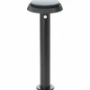 Luminaires Brilliant Lampadaire d'extérieur Brilliant Alvero LED Noir, 1 lumière, Détecteur de mouvement